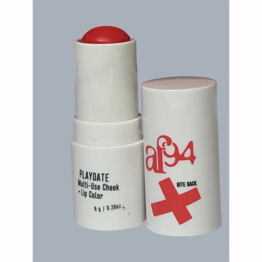 AF94 Playdate Multi-Use Cheek & Lip Tint Stick Bite Back Red